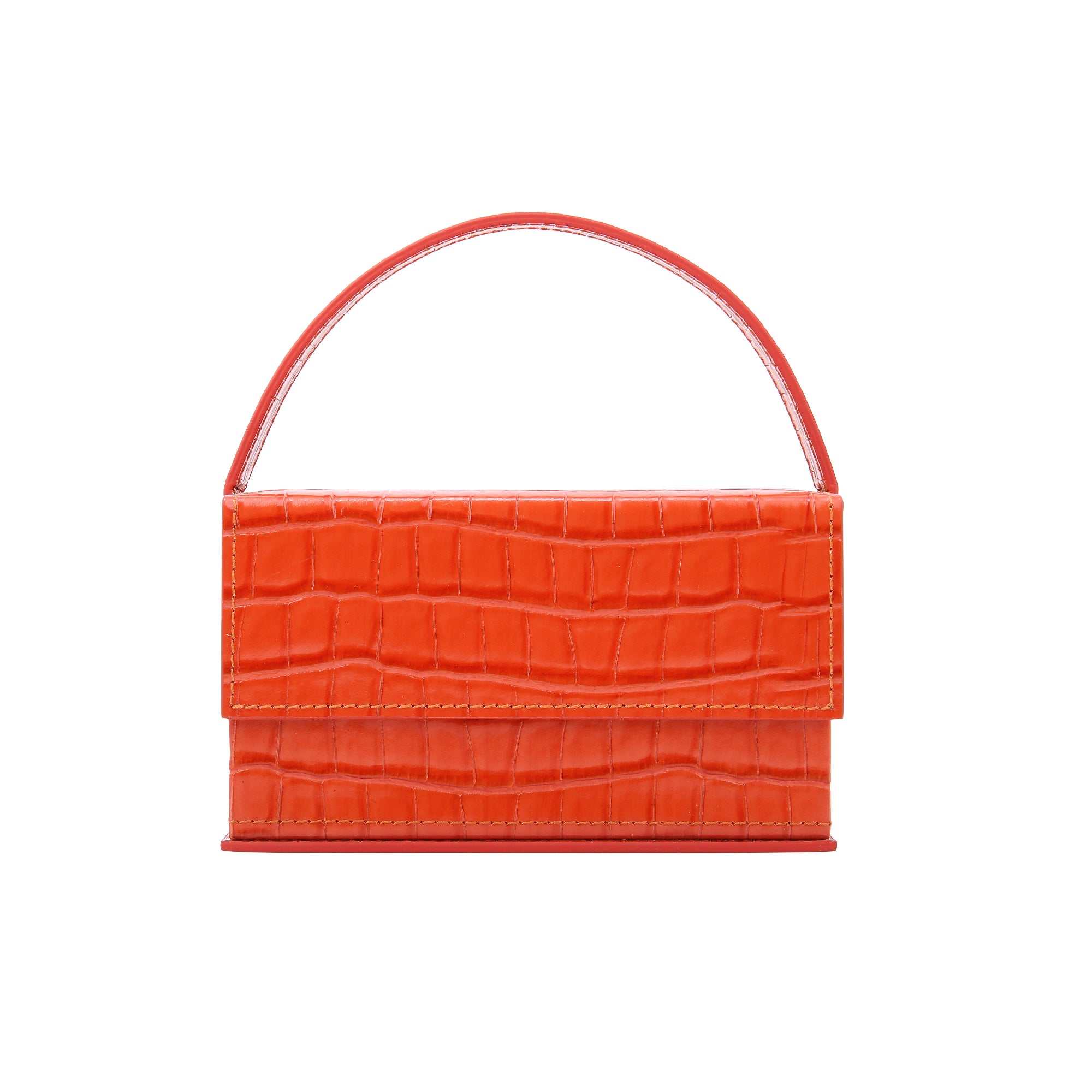 IDA Burnt orange croc (Medium) with Chain