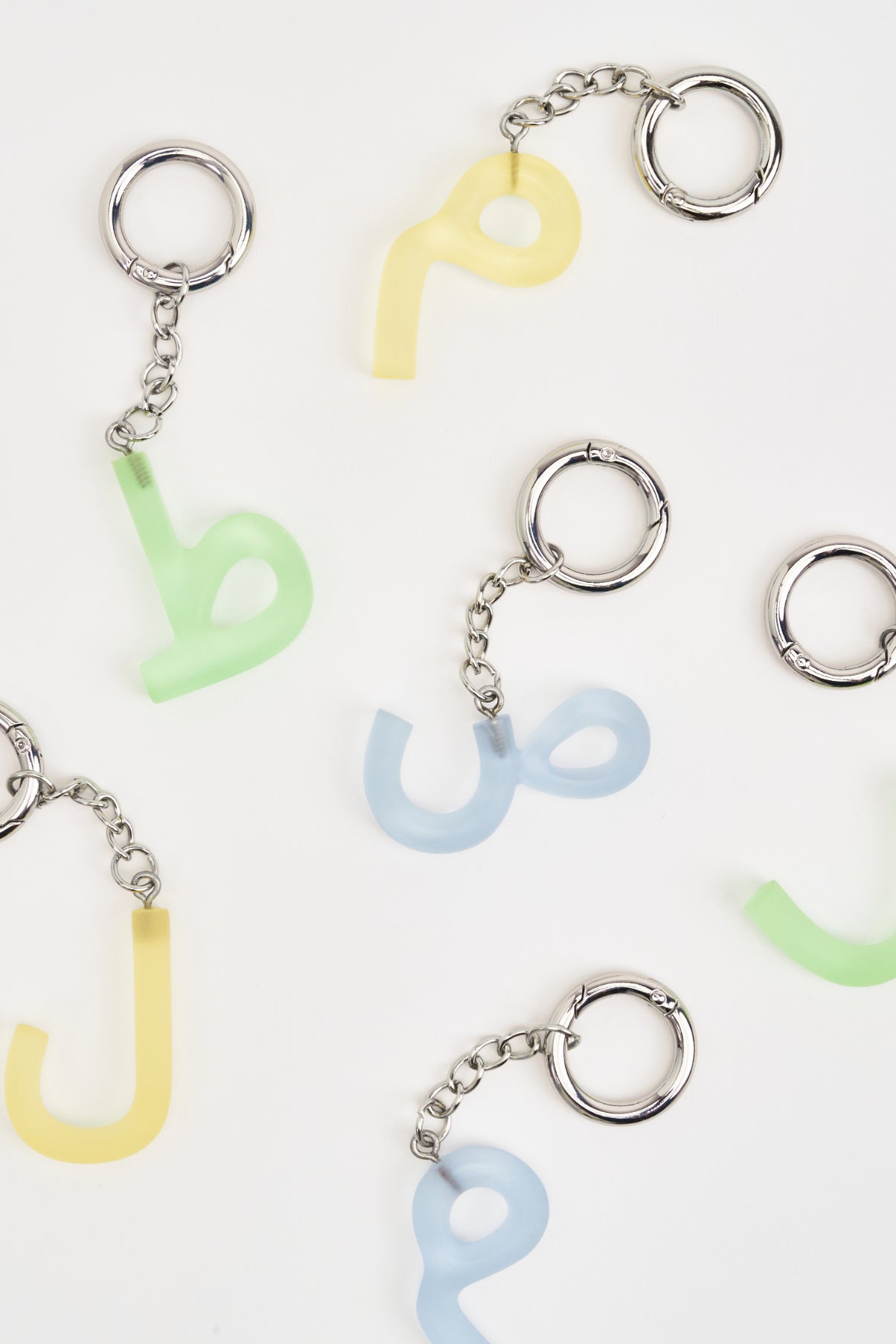 The Yellow Alphabet Charms