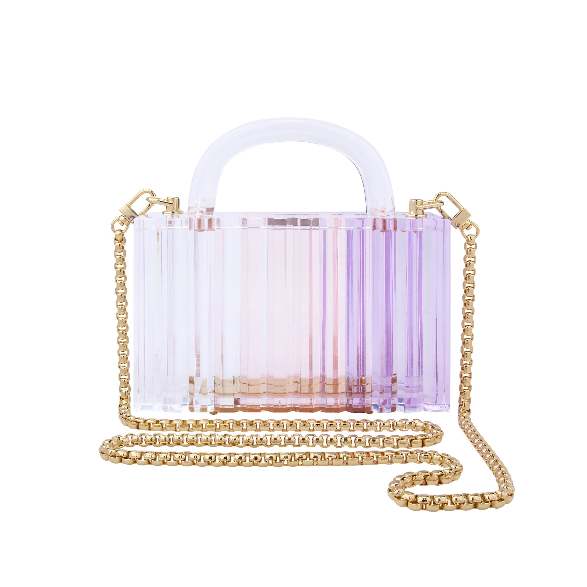 Yara Ombré Purple w/ chain