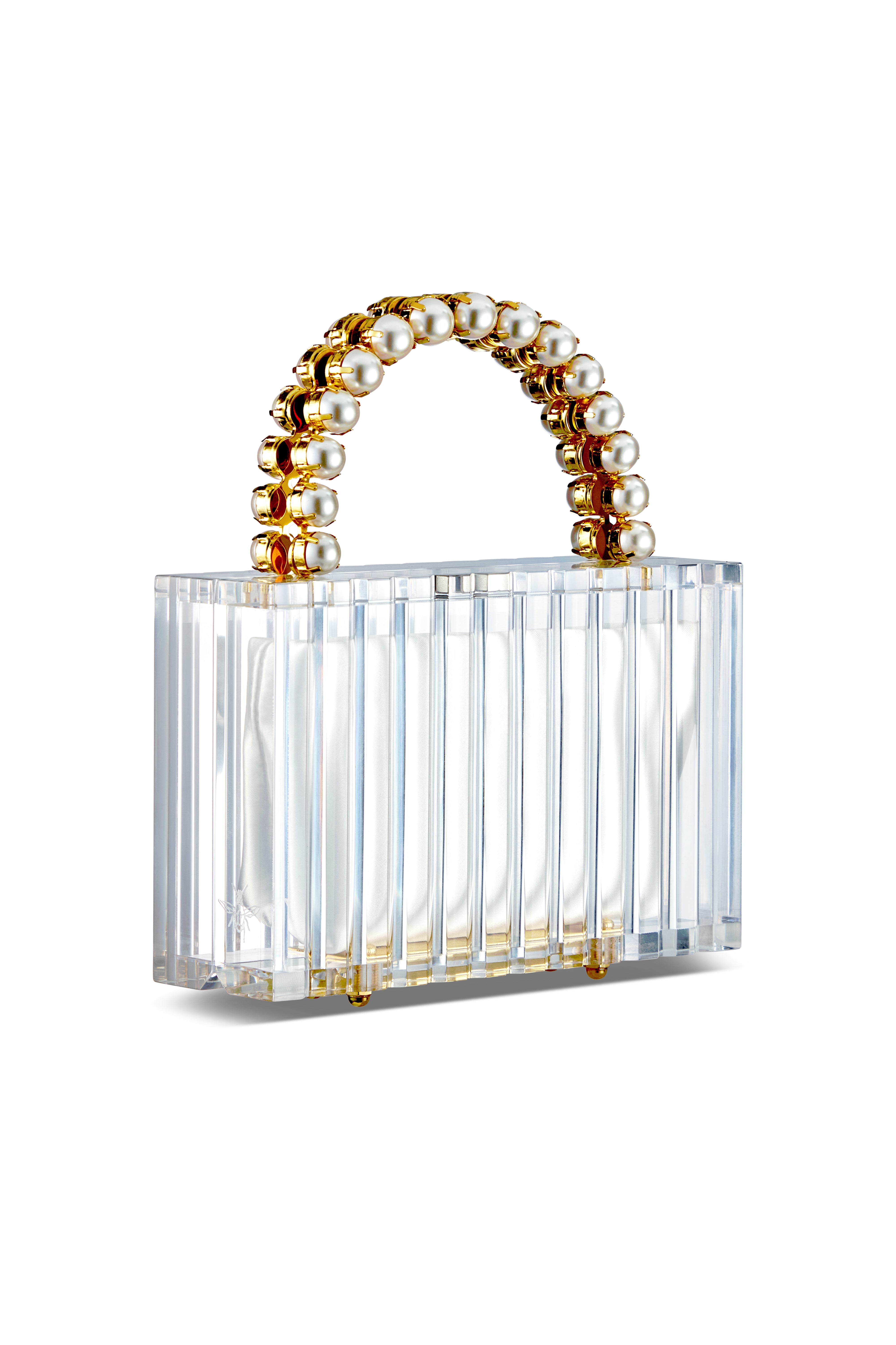 Yara clear w/ pearl handle