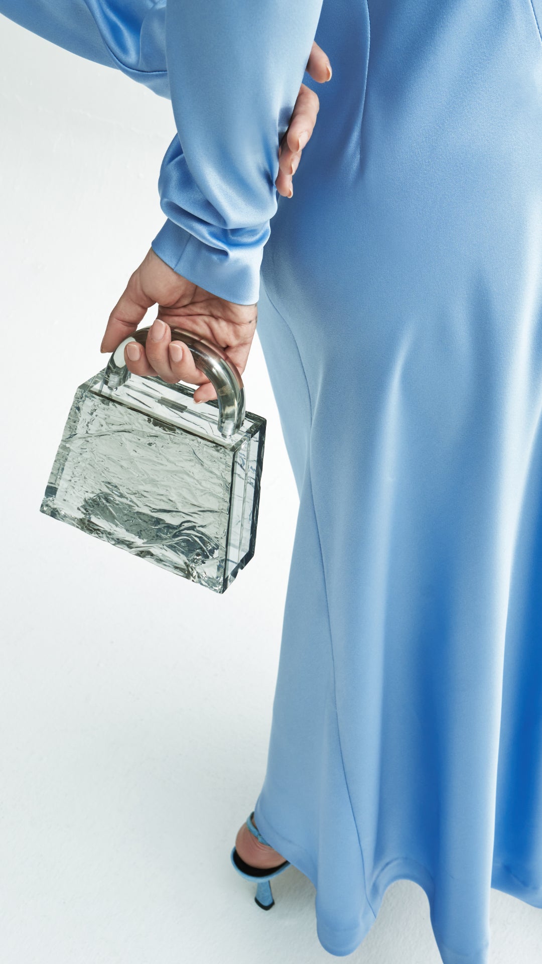 Eva Crushed Ice in Light Grey