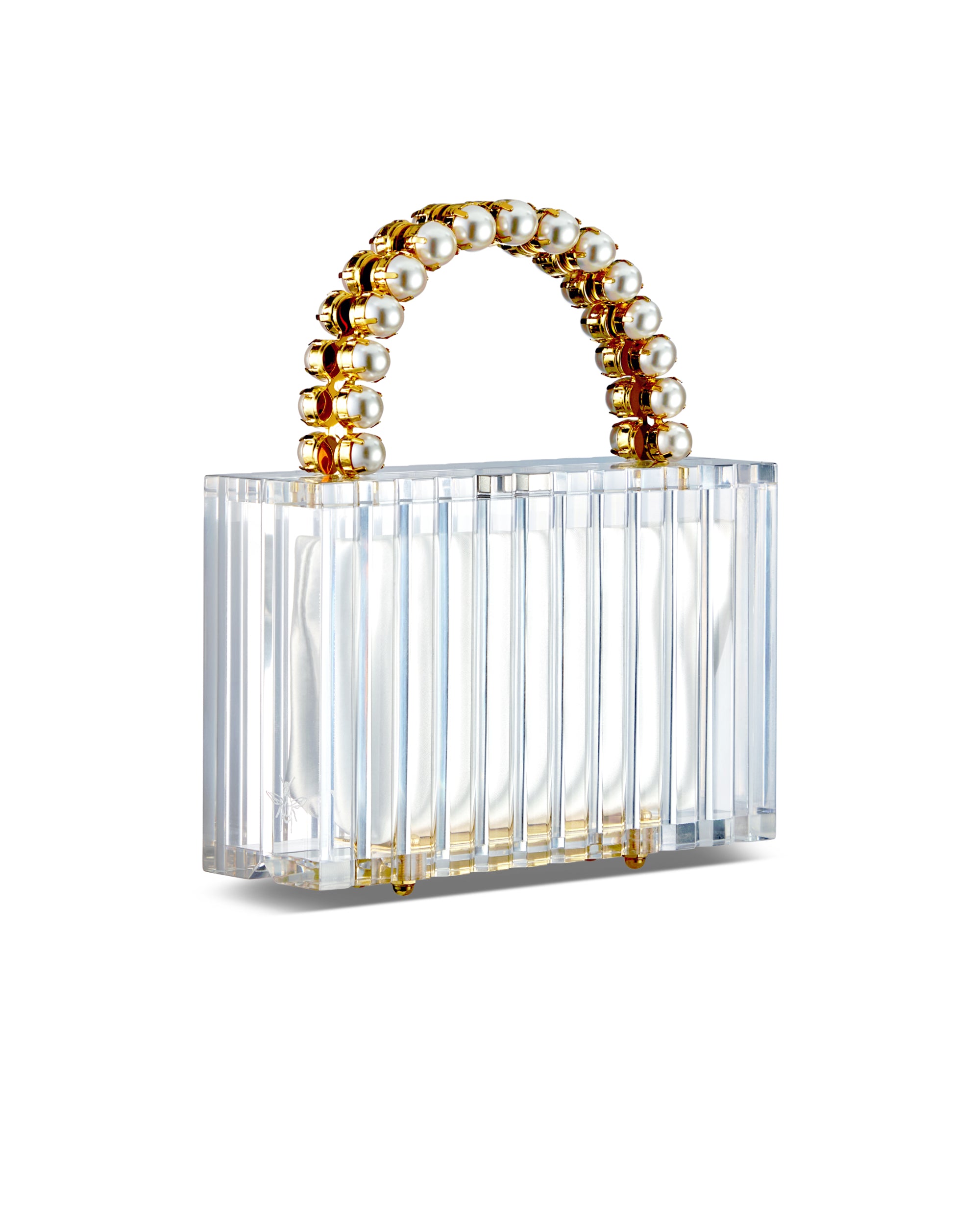 Yara clear w/ pearl handle