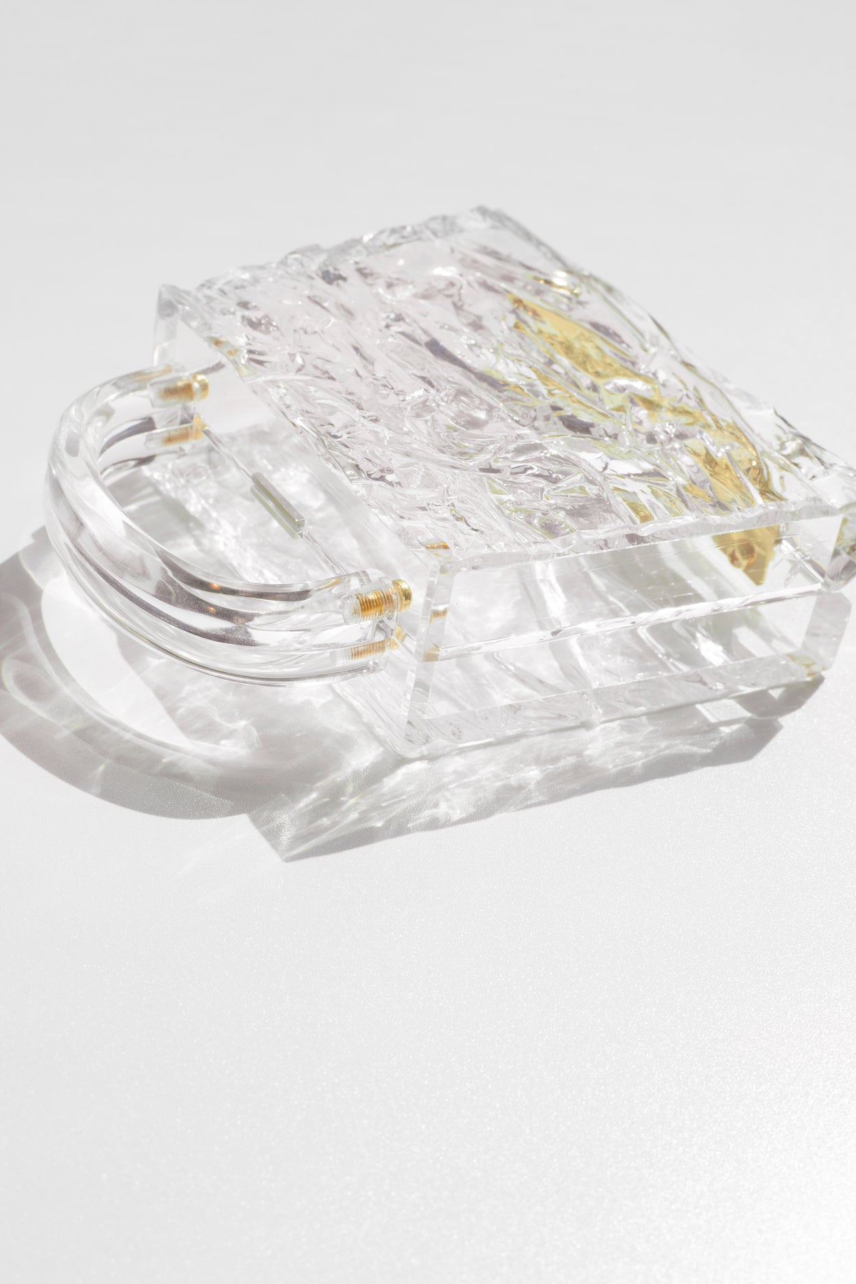 Eva Crushed Ice (Gold Hardware)