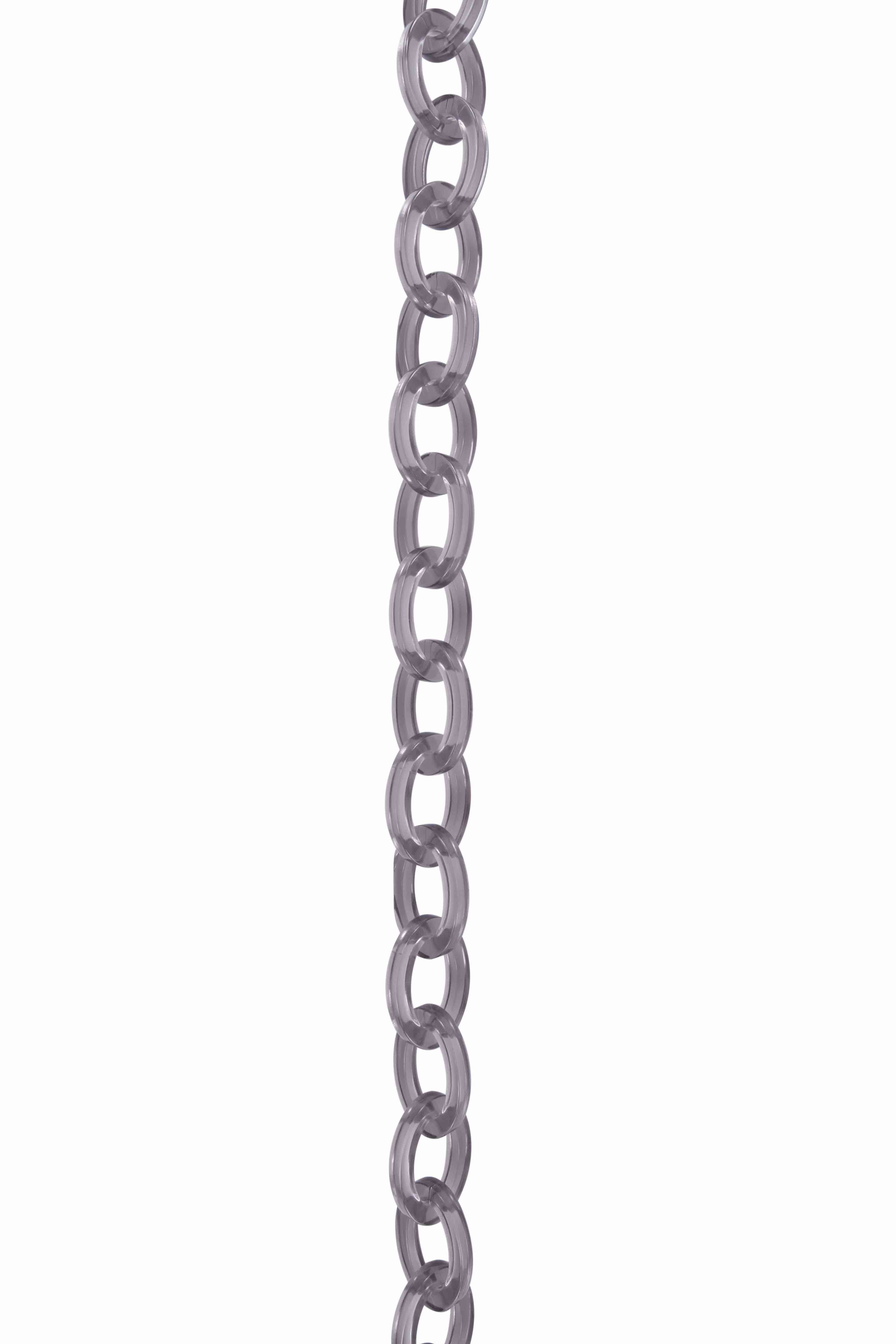 Short Lucite Grey Chain