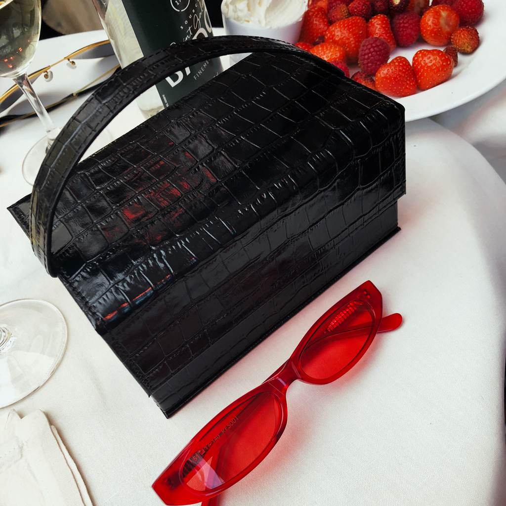 IDA Black Croc (Medium)